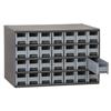 Akro-Mils® 19-Series Heavy-Duty Steel Storage Cabinet, 28 Drawer (Drawer Dimensions: 2 1/16"H x 2 3/16"W x 10 9/16"D), Gray, 1/Each Akro-Mils® 19-Series Heavy-Duty Steel Storage Cabinet, 28 Drawer (Drawer Dimensions: 2 1/16"H x 2 3/16"W x 10 9/16"D), Gray, 1/Each